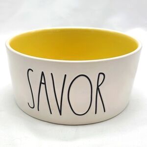 Rae Dunn Savor Pet Bowl